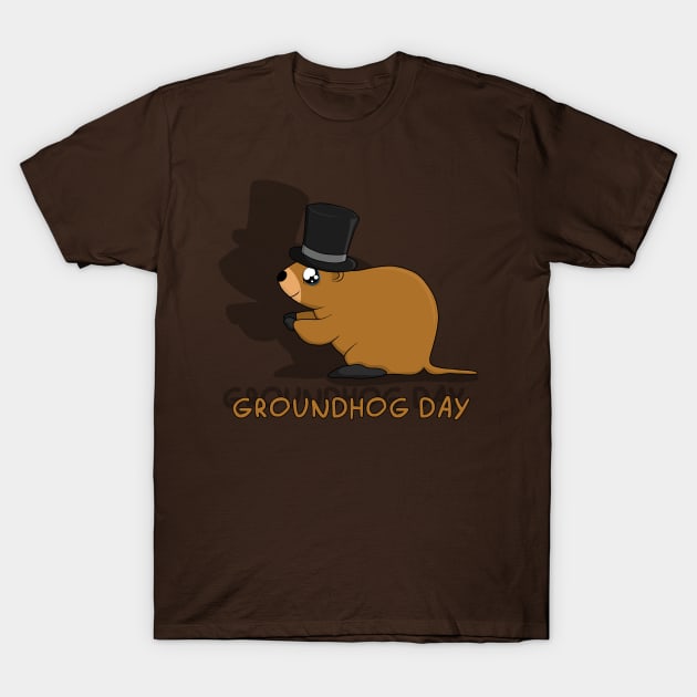 Groundhog day T-Shirt by valentinahramov